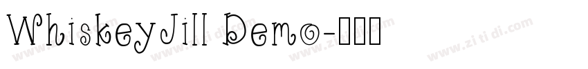 WhiskeyJill Demo字体转换